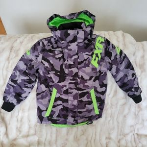 Boys youth FXR Squadron snowmobile coat